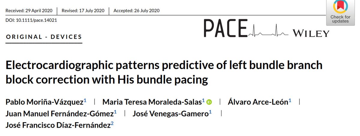 Dr. Pablo Moriña Vázquez (@dr_pmorina) on Twitter photo We continue to make progress in #physiologicalpacing. Now in CRT candidate patients, the QRS response to #Hispacing can be predicted according to the LBBB pattern in ECG. <a href="/ArritmiasHuelva/">Arritmias Huelva</a> <a href="/secardiologia/">Soc Esp Cardiología</a> <a href="/ArritmiasGr/">Arritmias y Cardiopatias Familiares. HUVN. Granada</a> <a href="/sociedadsadec/">Sociedad Argentina de Electrofisiología Cardíaca</a> We continue to make progress in #physiologicalpacing. Now in CRT candidate patients, the QRS response to #Hispacing can be predicted according to the LBBB pattern in ECG. <a href="/ArritmiasHuelva/">Arritmias Huelva</a> <a href="/secardiologia/">Soc Esp Cardiología</a> <a href="/ArritmiasGr/">Arritmias y Cardiopatias Familiares. HUVN. Granada</a> <a href="/sociedadsadec/">Sociedad Argentina de Electrofisiología Cardíaca</a>