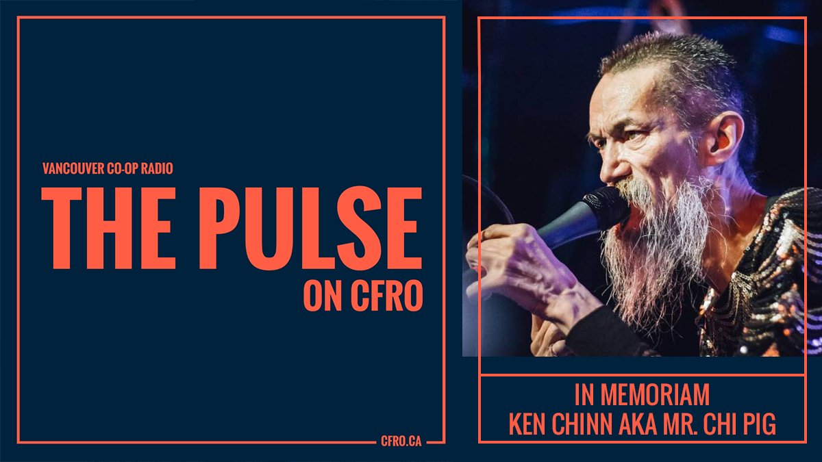 CFROthepulse's tweet photo. Today, a special memorial episode for Mr. Chi Pig, @SNFUofficial's legendary Downtown Eastside punk rocker. Interviews with D.O.A.'s Joe Keithley and Legally Blind's @garthmullins. #RIPig #dtes #music #punkrock

Podcast: https://t.co/Fk9EgQw7Cq

Photo courtesy of Dave Bacon https://t.co/L6VMABvfU3