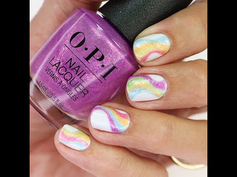 is.gd/ujZUsB (Watch Now) - Nail Art Tutorial: Glitter Rainbow Design #nailart #naildesign #nailtutorial