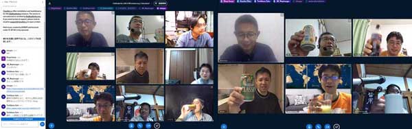 ikiya's tweet image. OSM 16th Virtual Birthday Party Online;)
We used the BigBlueButton video server of the OSMF.  Thanks!  #openstreetmap16