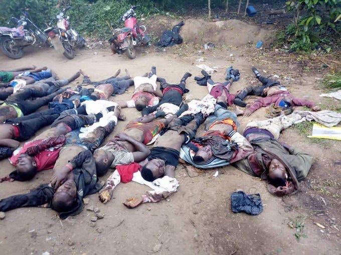 PatrickNjwoman's tweet photo. Deceiving your office abt d return 2 normalcy in d restive Southern Cameroons (NW/SW). No reconstruction without a #ceasefire 2 d ongoing armed conflict. @senatorbenayade @unhcrnigeria https://t.co/ysGeBkyVJL