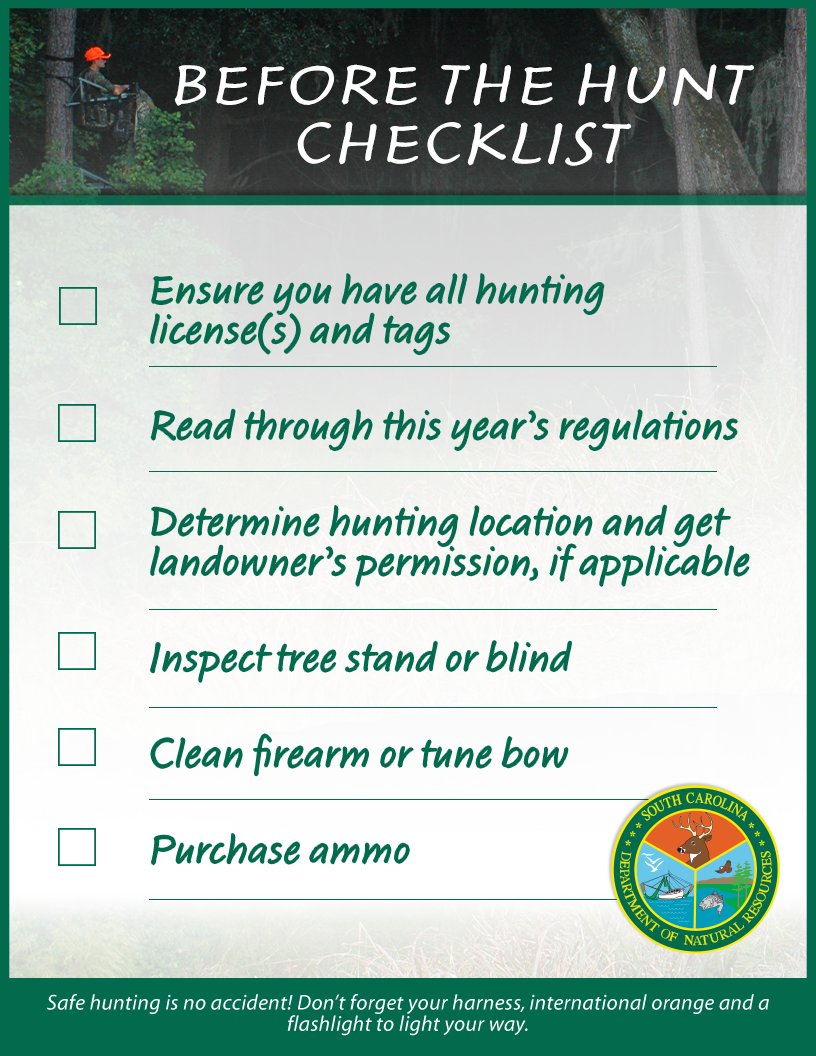 SCDNR's tweet image. Deer season starts in FIVE days for Private Lands in Game Zones 3 &amp;amp; 4! 🎉  

Make sure you have all your "deer" in a row before the hunt! 

#HuntSC #LiveLifeOutdoors