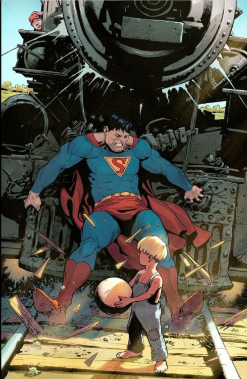 36. Patrick Gleason - everyone has their different favorite Superman artists and Patrick Gleason is one of mine. He can draw things that appear both epic in scale and intimate in emotion which is 100% necessary for a Superman story to work on all levels.