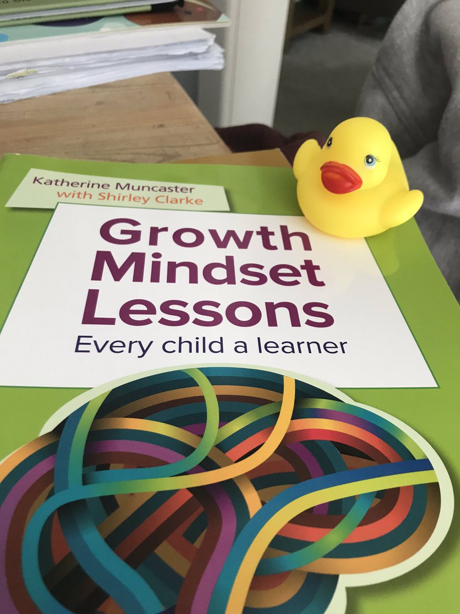 Mr Quack is learning all about growth mindset ready for some lessons in September. What a clever duck! <a href="/paganelschool/">Paganel Primary</a>