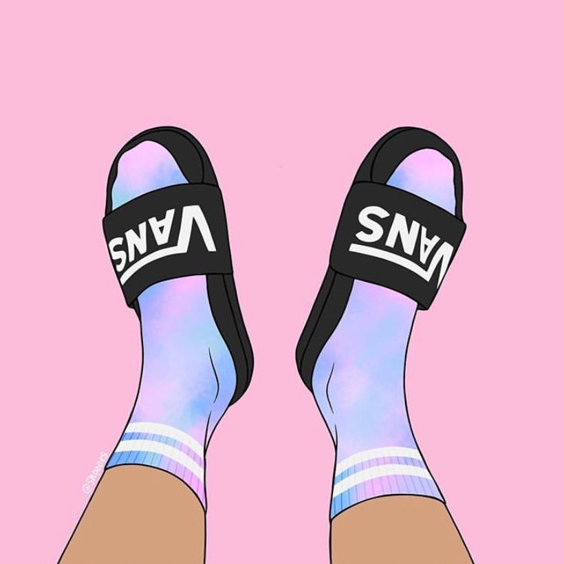 Cute top vans drawings