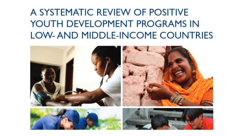 The work on  #PositiveYouthDevelopment coordinated by  @christyolenik and colleagues at  @MakingCentsIntl under  @YPLearning:  https://www.youthpower.org/positive-youth-development, including a systematic review by Gina Alvarado,  @CaitlinCoflan and others. 7/7