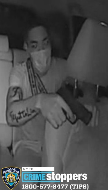 The NYPD is seeking the public’s help identifying an assailant who robbed 7 drivers in Brooklyn July 28-August 5.  Anyone with info should call Crime Stoppers at 1-800-577-Tips or 1-888-57-PISTA.