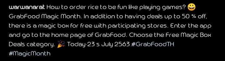 YinWarPHIL's tweet photo. [WAR IG UPDATE 08.10.20]

🐒: How to order rice to be fun like playing games?😆

ig: warwanarat
https://t.co/b8kuR9unIt

#GrabFoodTH #MagicMonth #warwanarat
-☀️ https://t.co/UO8nNsa6Xv