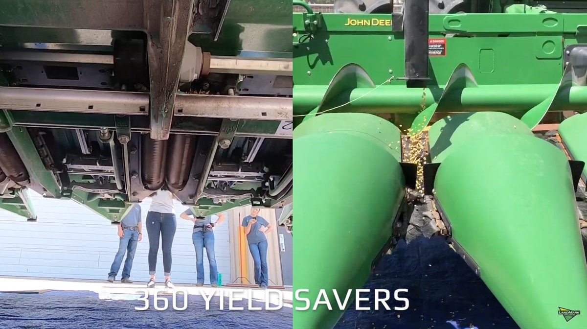 LandMarkImp's tweet photo. We performed a side-by-side comparison of @360yieldcenter #YieldSavers v. traditional gathering chains to weigh total grain loss.
See the results here: https://t.co/cZZwXpIpLM
Through Sept 15, get $100 off per row! See you LandMark CTS for more info.
#LandMarkDifference https://t.co/9ocyiEMCrN