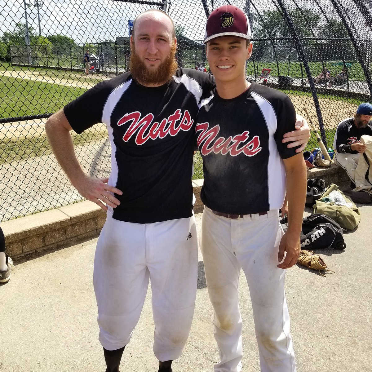 LansingNuts's tweet photo. Nuts sweep double-header 4-0, 3-2! 🧹

GM1: Mike "Deuce" Staehle 3-run BOMB 💣
Matt Pruneau/Nick Ranola combine for shutout 🔥

GM2: Ryan Keelan game winning hit 🙌
Doug Fritz complete game victory 🎉

Read more: https://t.co/n6C8LG1qlT https://t.co/MkzqM25tAp