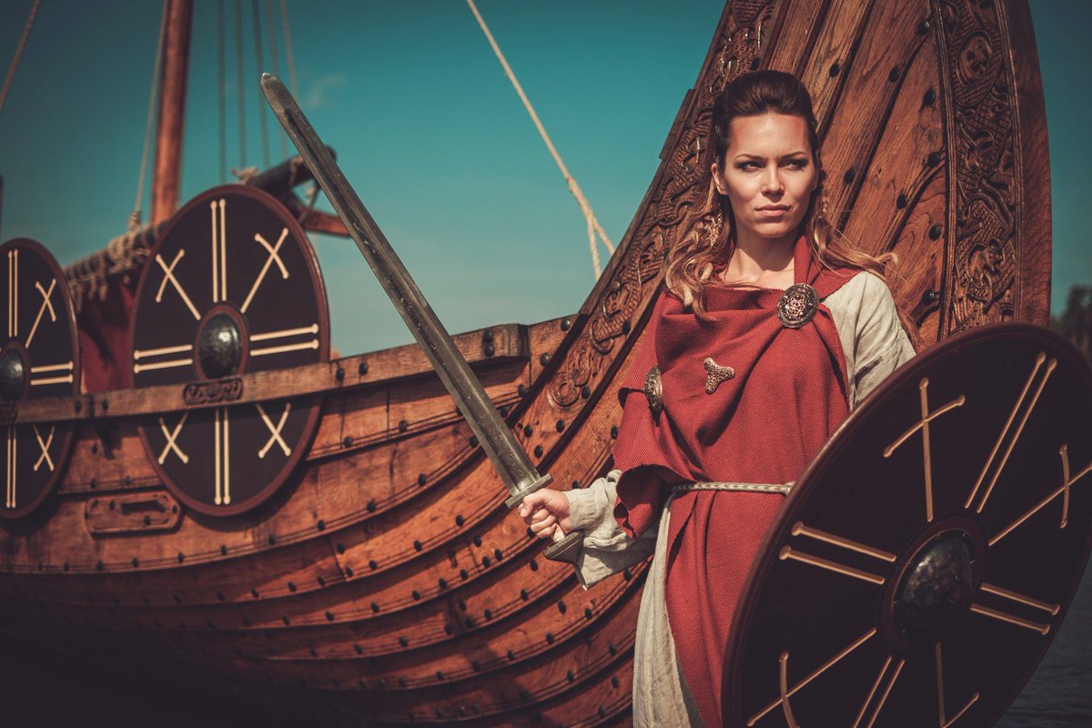 Sweden’s Very Own Viking Wonder Woman >>  buff.ly/31CreCM #history #vikings #wonderwoman