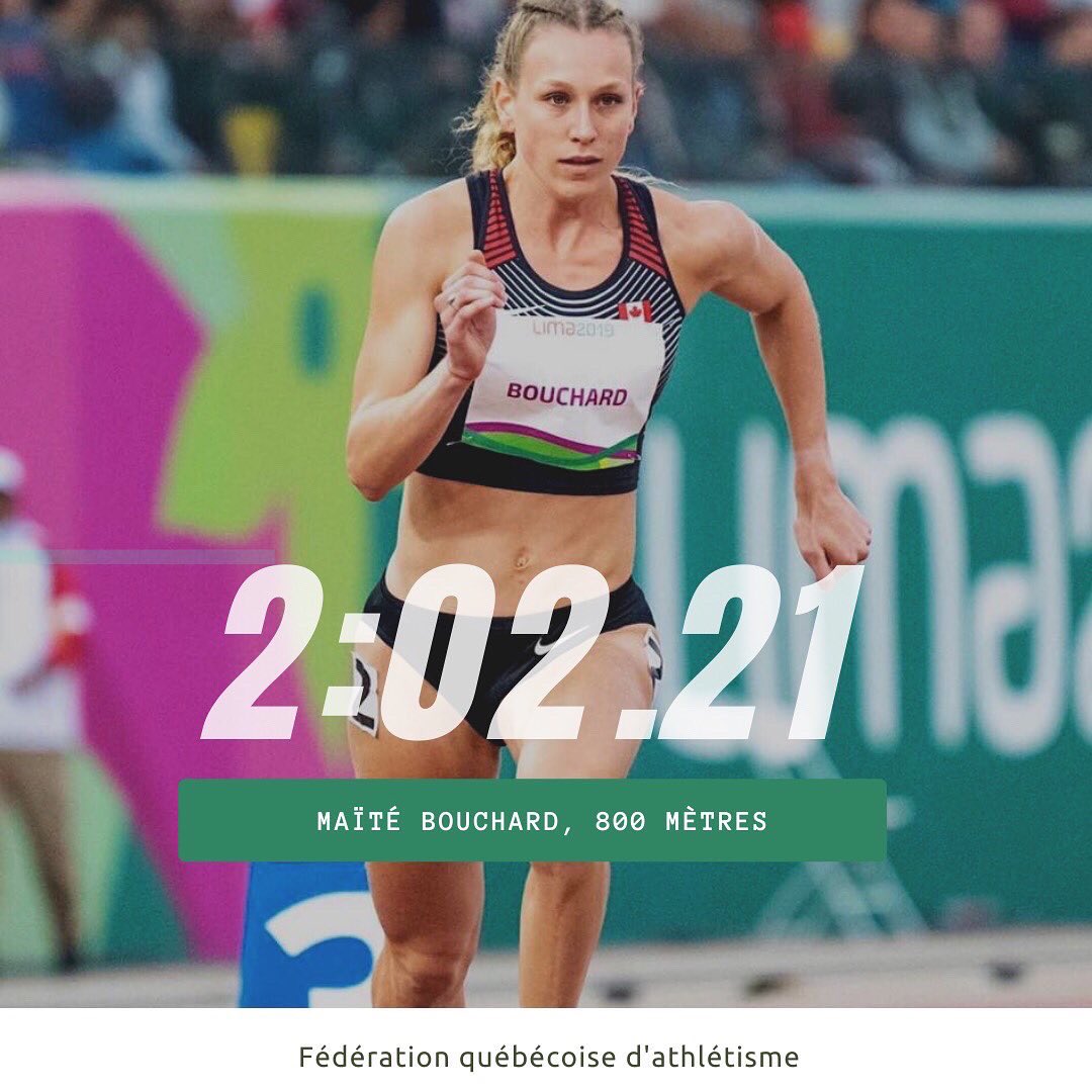 Athl_FQA's tweet photo. Ephemeros du @CorsaireC : 
⠀
Liam Simard a amélioré son propre record du Qc au lancer du marteau 4kg : 57.40 m! 
⠀
@maitebouchard &amp; @LindseyButters qui prenaient part au 800m ont établi des marques de 2:01.91 &amp; 2:02.21. Elles s’affronteront à nouveau ce mercredi à Sherbrooke! https://t.co/8OVShZ3f6s