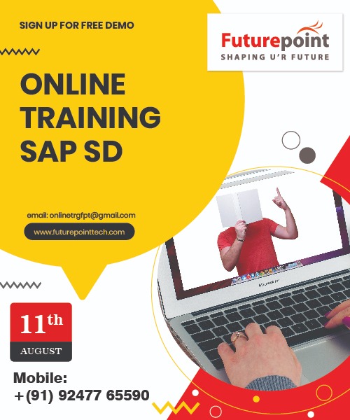 Futurepointech's tweet image. futurepointtech.com/sap-sd-module-…
#sapsdonlinetraining #sapsdtraining #sapjobuspport #sap
#saponlinetraining #sapsdjobsupport #sapsdproejctsupport