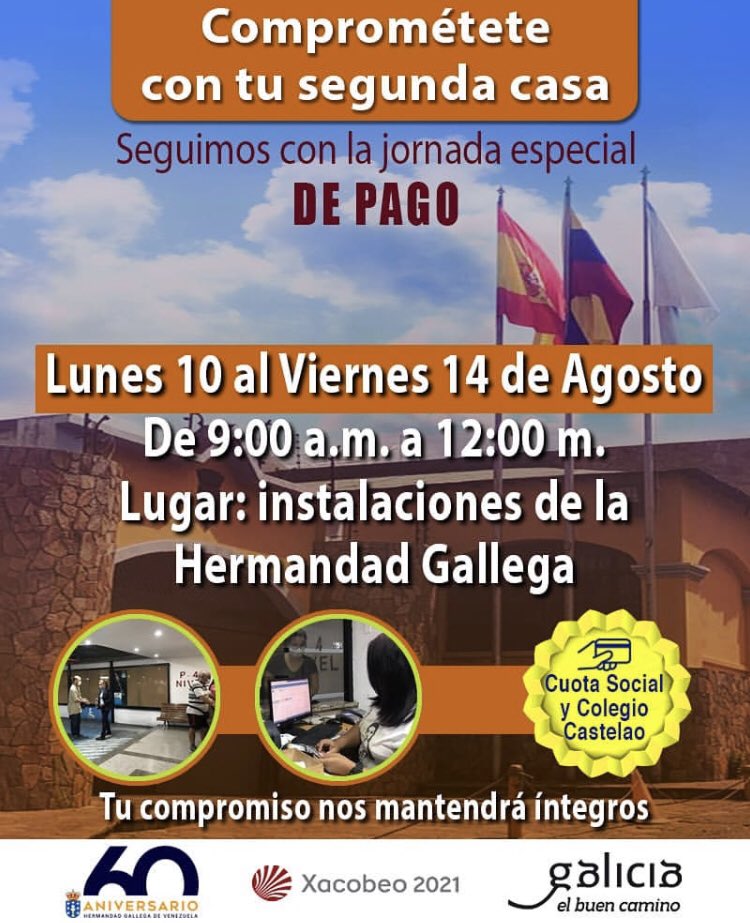 Hermandad Gallega de Venezuela tweet media