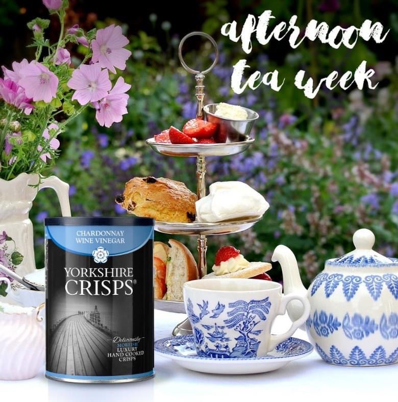 Afternoon tea anyone? 

Our top tea choices would have to include Yorkshire tea, scones, jam, clotted cream and of course- Yorkshire Crisps! What would your choices be?