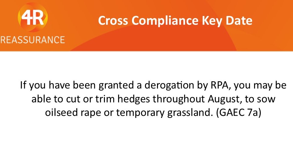#crosscompliance