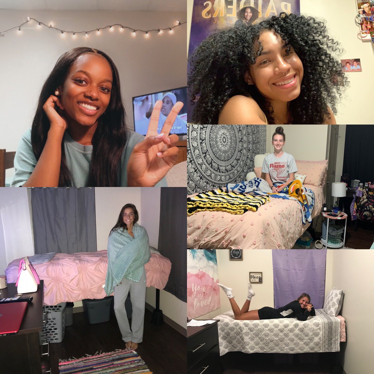 C_Marshalll's tweet photo. Returners all moved in and ready for class‼️🐝🏀 @ShearsCharity @shearsp1 @__kiyyaaaaa__ @alexisshalll1 @_maddisonriley_ @des_nicol @ekayywhitehead @c_heresne2 @hannah_shriver #ThisIsState https://t.co/HUX2GxLBWG