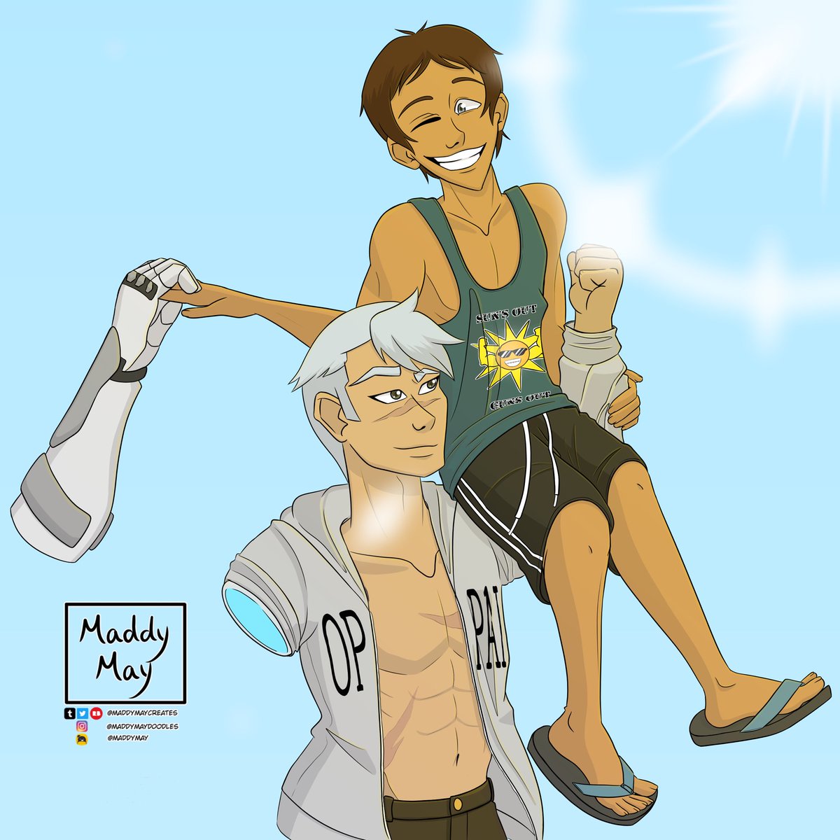 maddymaycreates's tweet photo. Oops, I’m back on my Voltron BS
#shance #VoltronLegendaryDefender https://t.co/95iHhzAti3