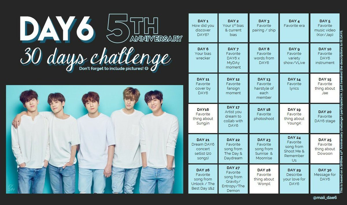 Since it's my first year as a my day, I'm going to try doing this even tho I don't really have time to go here. I'm almost 2 days late, but let's see if I can keep this up. (Template cr to  @maii_dae6)