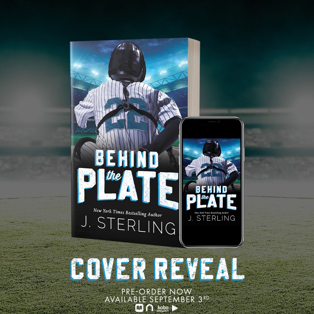 Author @authorjsterling has revealed the cover for Behind the Plate, releasing September 3, 2020!
 
Preorder today on Apple Books, Nook, Kobo, and Google Play!
 
Goodreads: bit.ly/3h24ty1⁣⁣
 
#Jsterling #BehindthePlate #ChanceCarter #BaseballRomance #NewAdultRomance