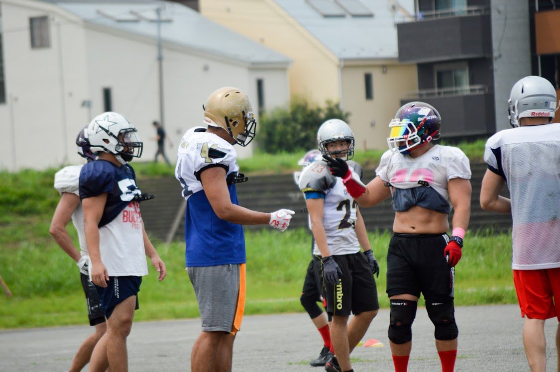 Bullseyes Tokyo この週末からハーフスタイル での練習を始めました 熱中症対策もあり早朝から限れた時間でしたが 久々のスタイルしての練習は楽しかったですね 今回も新人選手が来てくれました 選手 スタッフまだまだ募集中です Xleague アメフト