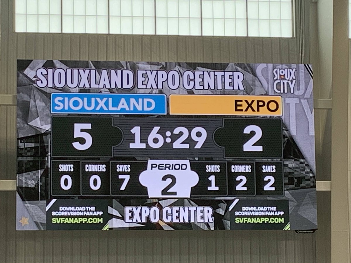 GetScoreVision's tweet image. Please help us welcome the brand-new Siouxland Expo Center to the ScoreVision Family! This facility will house a unique combination of LED and TV scoring displays which will be used to accommodate multiple fields and sports with ScoreVision software. #SiouxCity @locatesiouxcity