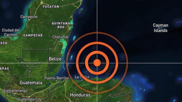 ((Aviso)): Hoy a las 9:13 horas se presentó un sismo de 5.7 frente a las costas de Honduras, que pudo percibirse en el estado de Quintana Roo. La COEPROC informa que el por el momento se mantiene contacto con las direcciones municipales de Protección Civil para descartar daños.