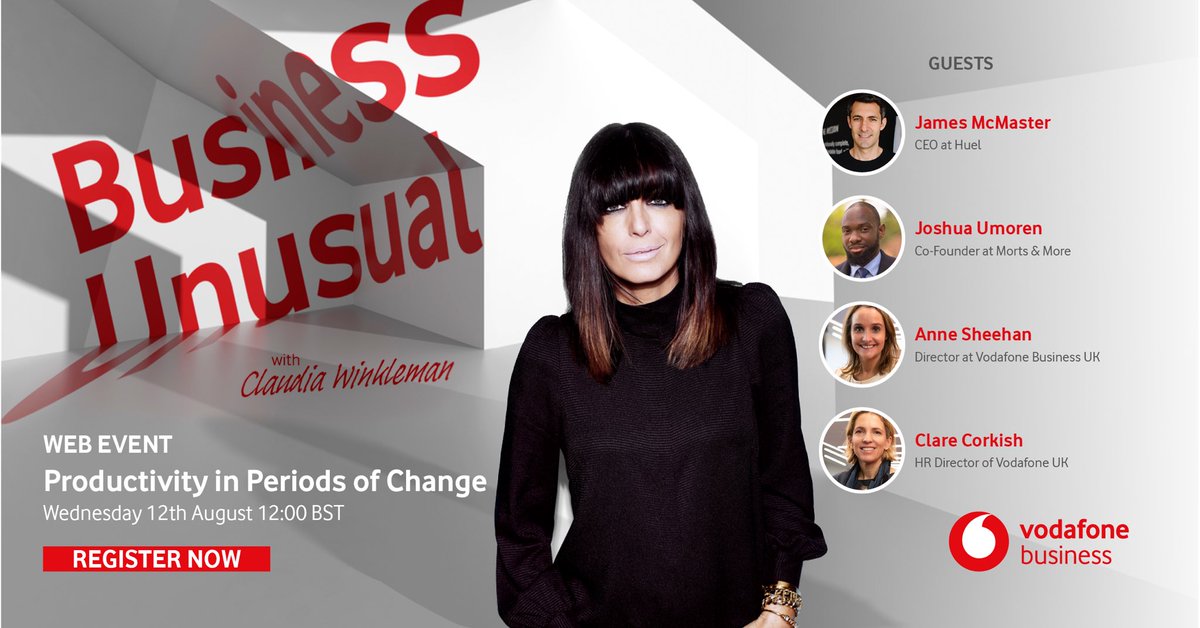 This week our very own Joshua Umoren chats with <a href="/ClaudiaWinkle/">Claudia Winkleman</a> in the second of a series of webinars to discuss how <a href="/MortsAndMore/">Morts & More</a> have adapted over the last few months in COVID-19. If you haven’t already, sign up! event.webinarjam.com/channel/Produc… #KeepConnecting #BusinessUnusual