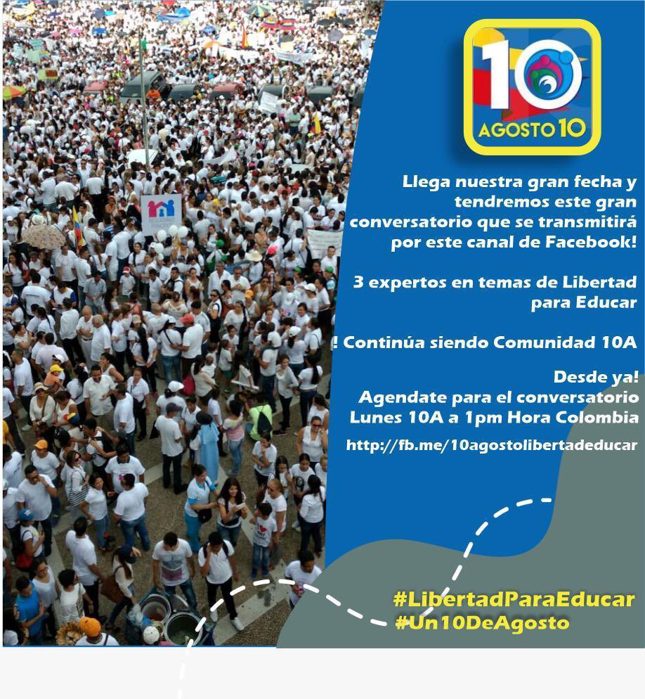 CONPACON1's tweet photo. Día internacional de la libertad para educar #LibertadParaEducar #Un10deAgosto https://t.co/pBuE8jGGKU