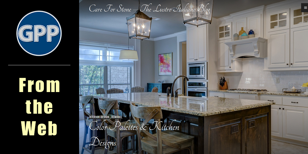 GranitePads's tweet photo. What do color palettes and kitchen designs have in common? You can read about it on the Lustro Italiano blog: https://t.co/O79rbSBqh4 @CareForStone #interiordesign #kitchendesign #kitchenredo #naturalstone https://t.co/lH39Ys4WCw
