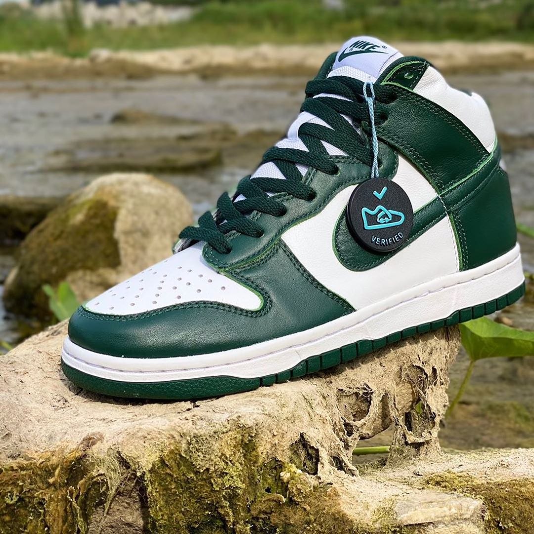 本日限定 NIKE DUNK High プログリーン kids-nurie.com
