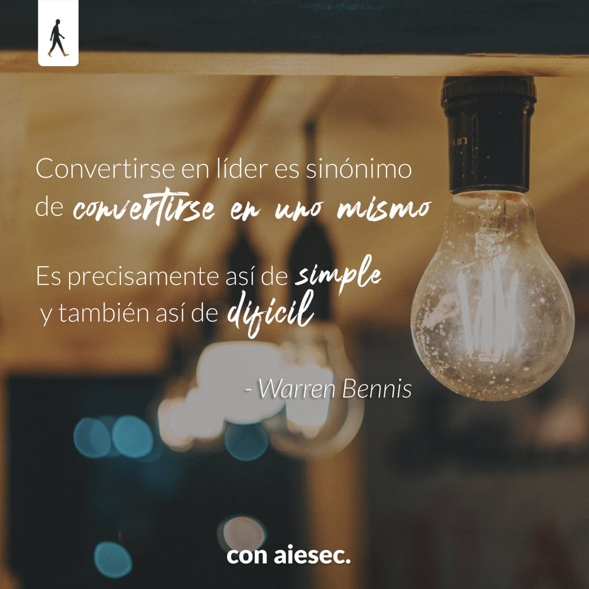 aiesecspain's tweet photo. AIESEC es la organización más grande que desarrolla el liderazgo en la juventud.

¿Qué es liderazgo para ti?
#leadership #conaiesec https://t.co/CnuhOjmRrj