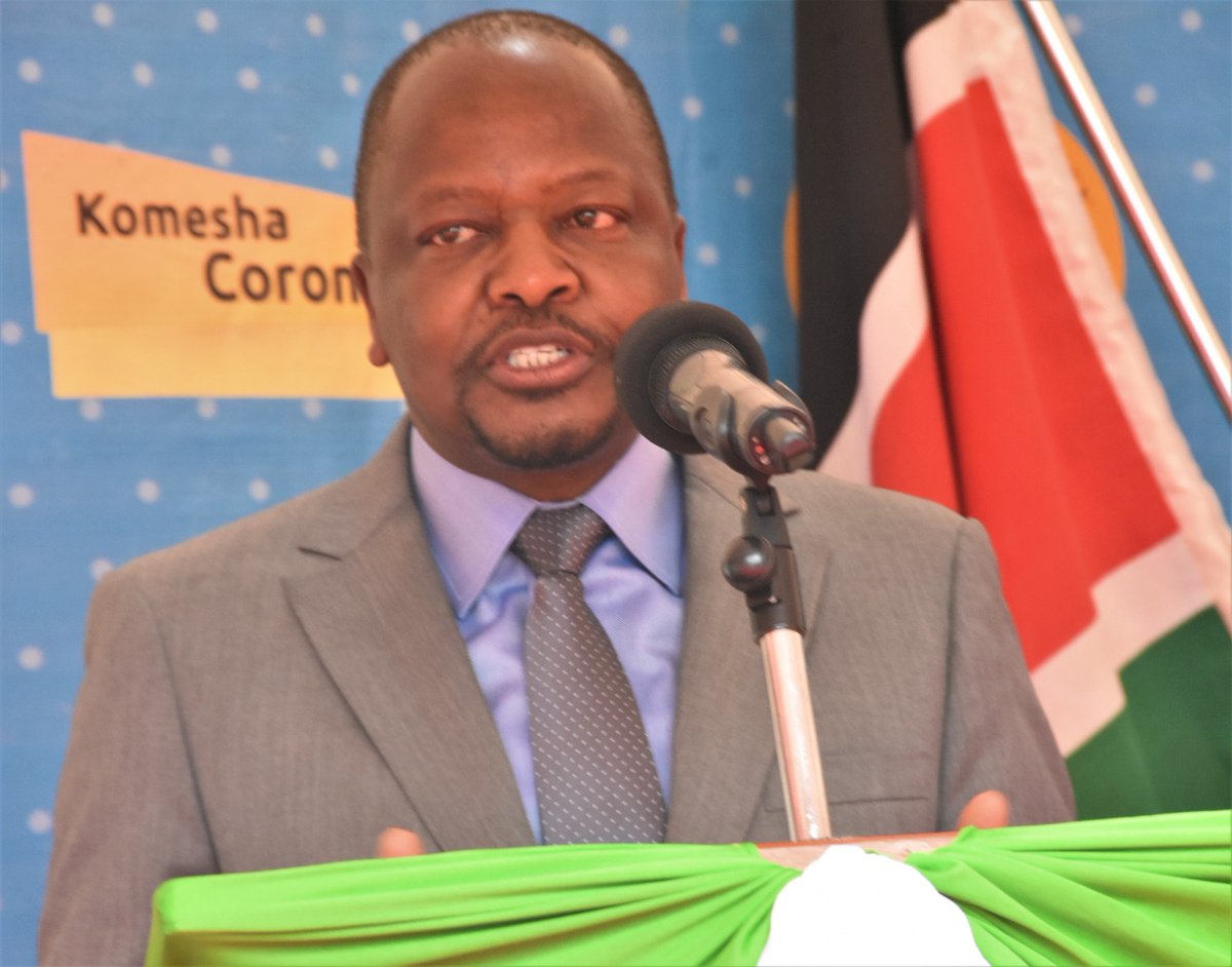 CS Kagwe: @KerichoCountyKE. Your critical support in collaboration with KEMRI is offering other Counties on Covid-19 testing including @040County, @KisiiCountyGov, @Nandicountygov & @NarokCountyGov1 is impressive. https://t.co/4YWK8KUdxD