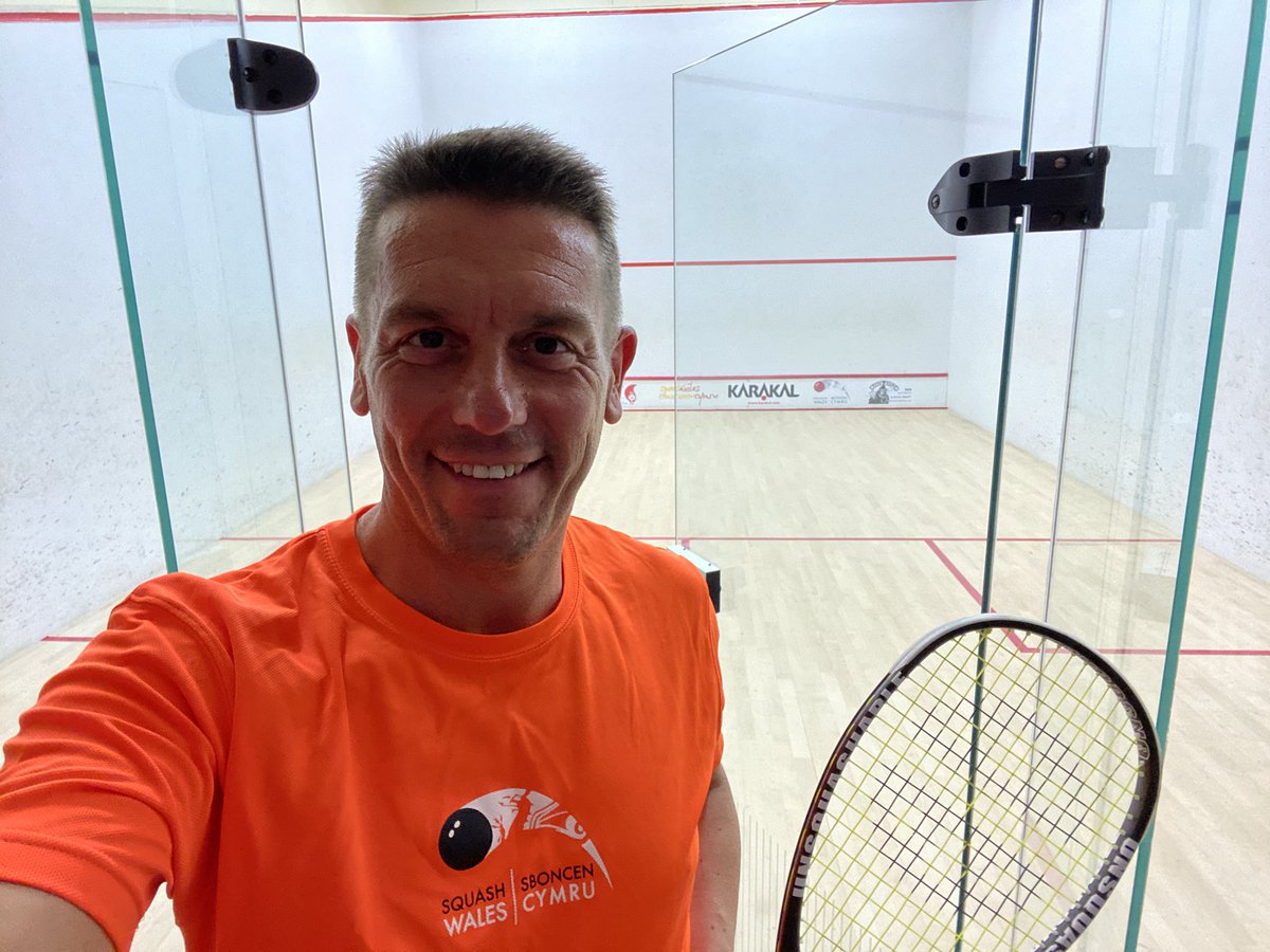 Wow! I really enjoyed that! First hit since March at the SWNC. Apparently I was their first customer too! Not too surprising I suppose. Great to get back on a squash court at long last. <a href="/sqwales/">🏴󠁧󠁢󠁷󠁬󠁳󠁿 SQUASH WALES</a> <a href="/CowbridgeSquash/">Cowbridge Squash</a>