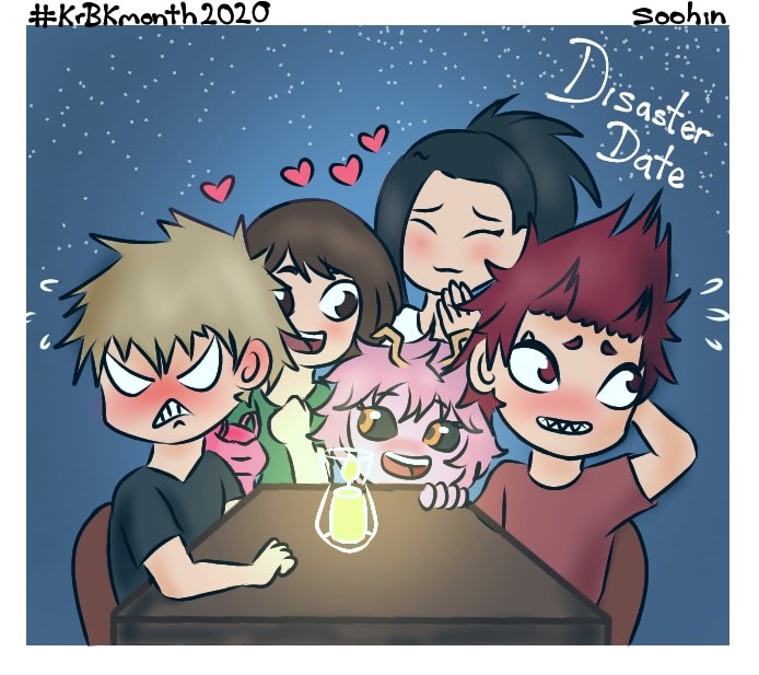 Sofi_Han_Min's tweet photo. La clase 1A preparó una cena romántica awww
¿Quién tomó la foto? 👀❤
#KiriBakuMonth2020
#disasterdate #KrBkMonth2020 #KirishimaEijirou #bakugoukatsuki #krbk https://t.co/Ux5tsqHn98