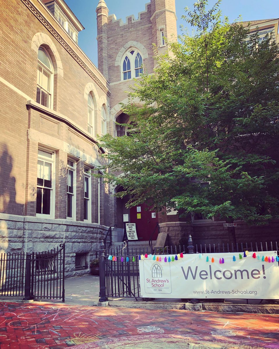 StAndrews_VA's tweet photo. And we’re back! While this school year may look different, our love for our students and community will always remain the same. #backtoschool #SASRVA #richmondschools #SASstrong https://t.co/CewQC4pMur