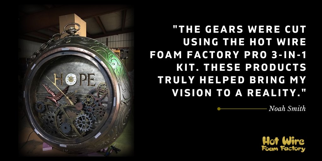 Hot Wire Foam Factory tweet media