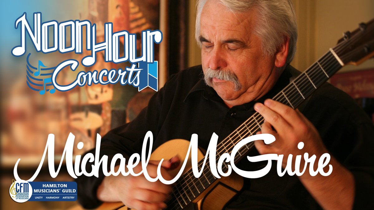 HamiltonLibrary's tweet photo. #NoonHourConcerts
#EncorePerformance of #MichaelMaguire tickles the frets as only he can. On this Friday August 14 at 12pm.
#HamOnt #MusicLivesHere #VirtualConcert #music #concerts #events @HamOntMusic @HamiltonGuild
Watch on our website or on YouTube:
https://t.co/8UHMGYF7vf https://t.co/5Q7tBNCIth