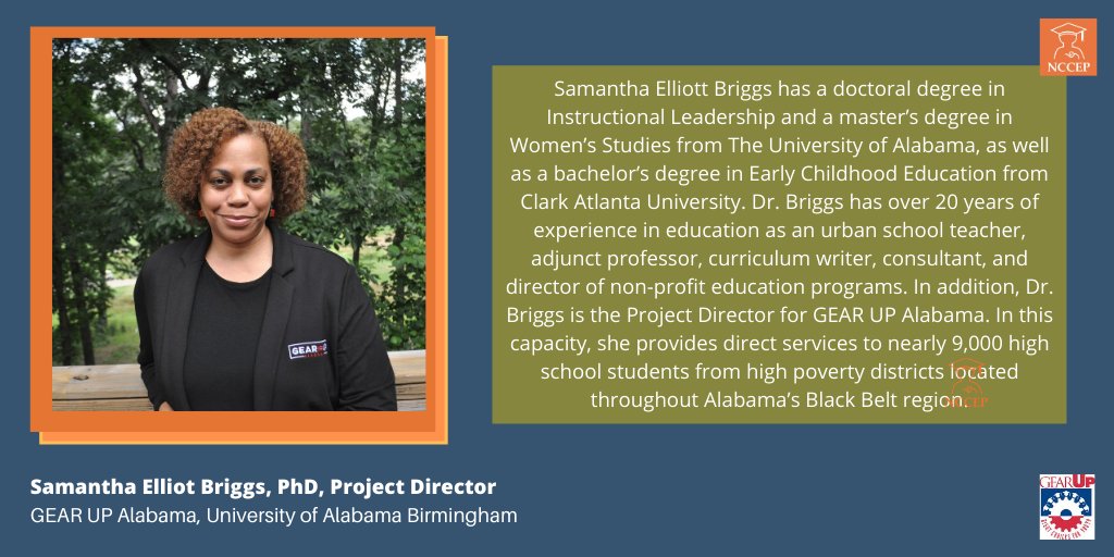 For over 2 decades we have been celebrating leaders in our #GEARUPworks communities at the NCCEP/GEAR UP Annual Conference. Due to the ongoing pandemic, we are unable to celebrate the deserving recipients in-person, so join us in congratulating the recipients online!