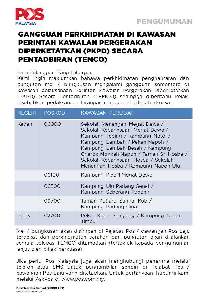 Perkhidmatan perlu pkpd