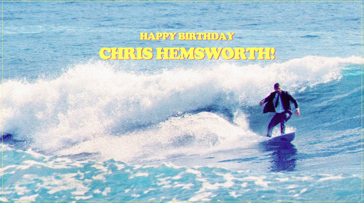 흐흥 올해도 햄식이 생일챙긴다
건강하게 가족들과 즐거운 시간보내기🥳💕💕💕 

#HappyBirthdayChrisHemsworth