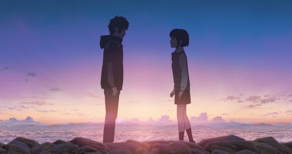 ShaN_707's tweet photo. "kimi no na wa"
( your name )
              -taki and mitsuha https://t.co/cR8felul8p