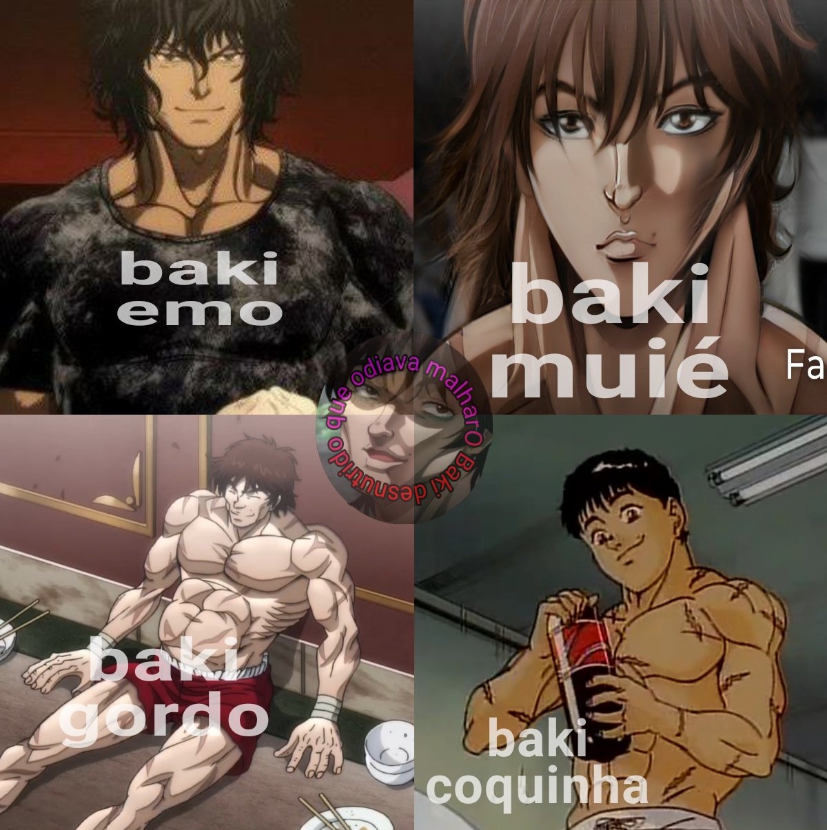 Baki Desnutrido on X: os 5 cavaleiros do apocalipse #gaya https