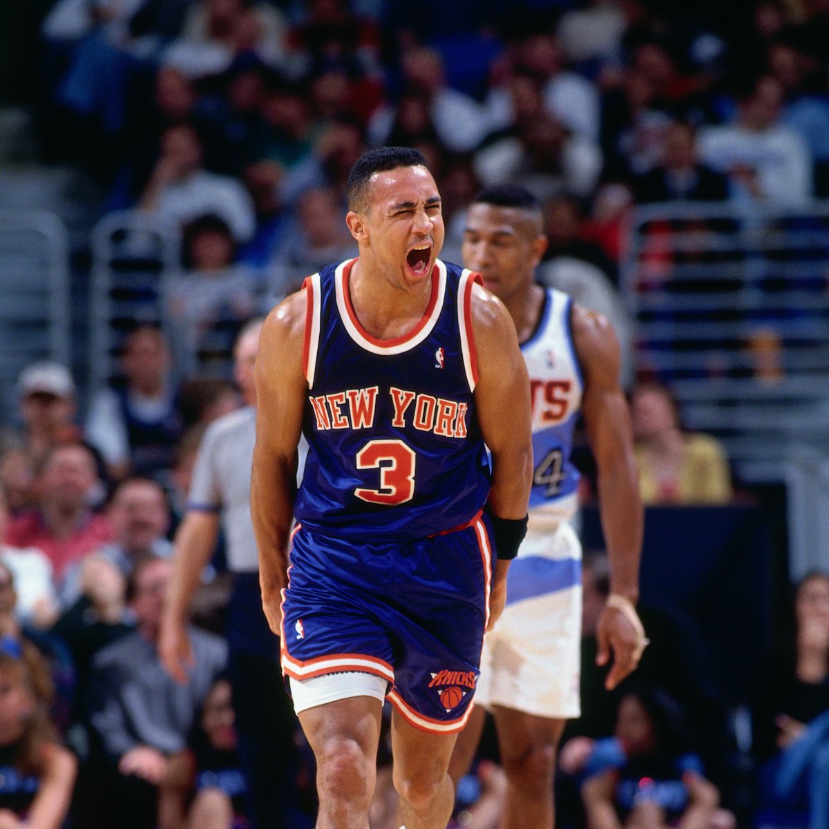 KnicksMSGN's tweet photo. ▫️4 different colleges in 4 years 
▫️Undrafted in 1988
▫️The Dunk in 1993
▫️1997 6th man of the year
▫️Knicks all-time leader in made 3s

RT to wish @nyknicks legend John Starks a happy birthday! 🎈 https://t.co/aSmFinfXWG