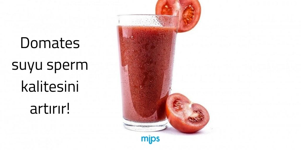 Taze sıkılmışı ısrarla önerilir. Tadı da zaten çok güzeldir. Belki bir iki damla acı sos eklenerek daha keyifli içilebilinir. Ama özetle için, sperm kalitesini artırır. #spermkalitesi #sağlığımyanımda #domates #domatessuyu #vitaminC #Cvitamini #vitaminA #Avitamini