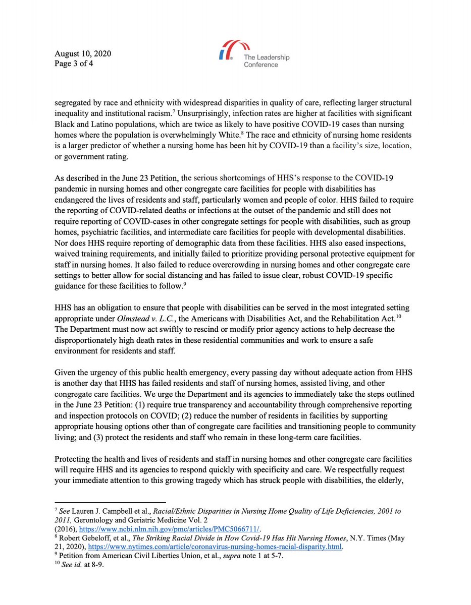 Screenshot of page 3 of our letter. The full text is linked in the original tweet.