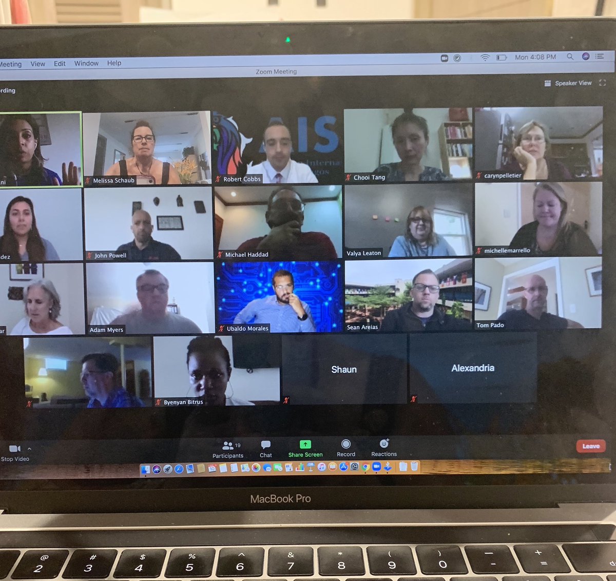 SchaubMelissa's tweet photo. And with that...it’s official! The new school year has begun. New Hire Orientation - Day 1.  What a great new, incoming team. You are welcome! ⁦@aislagos⁩ #EaglesSoar #newhireorientation #AISLbeginsanewyear #EaglesLearn https://t.co/3PzNbCEAjj