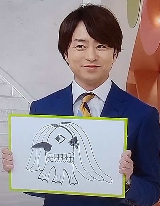 櫻井画伯 櫻井翔の絵が上手過ぎる トトロ パンダ アンパンマン等まとめ