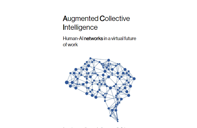 A fascinating report of interest to those working in the realm of #AI &amp; #FutureOfWork as it "provides principles, frameworks, detailed examples &amp; ultimately a playbook for designing and managing an AI-augmented collective intelligence - a supermind." 

supermind.design