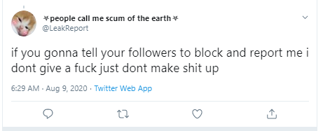 Member Blasts On Twitter Update Leakreport Same Person Who Ran Suspended Localcumwhore Is Fine With Asking People To Report The Account So Please Do So Get Another Of Their Accounts Taken Down - person who ran suspended localcumwhore lrohrbach79roblox on twitter i managed to report abuse Member Blasts On Twitter Update Leakreport Same Person Who Ran Suspended Localcumwhore Is Fine With Asking People To Report The Account So Please Do So Get Another Of Their Accounts Taken Down - lrohrbach79roblox on twitter i managed to report abuse